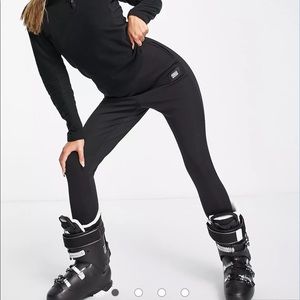 ASOS 4505 Ski & Snow Stretch Stirrup Pants Women's U.S 2 NWT Black